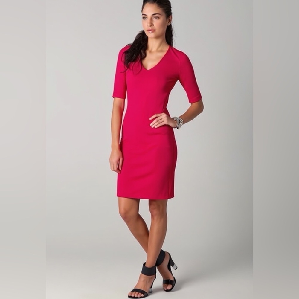 Diane Von Furstenberg DVF Takara dress in Pink